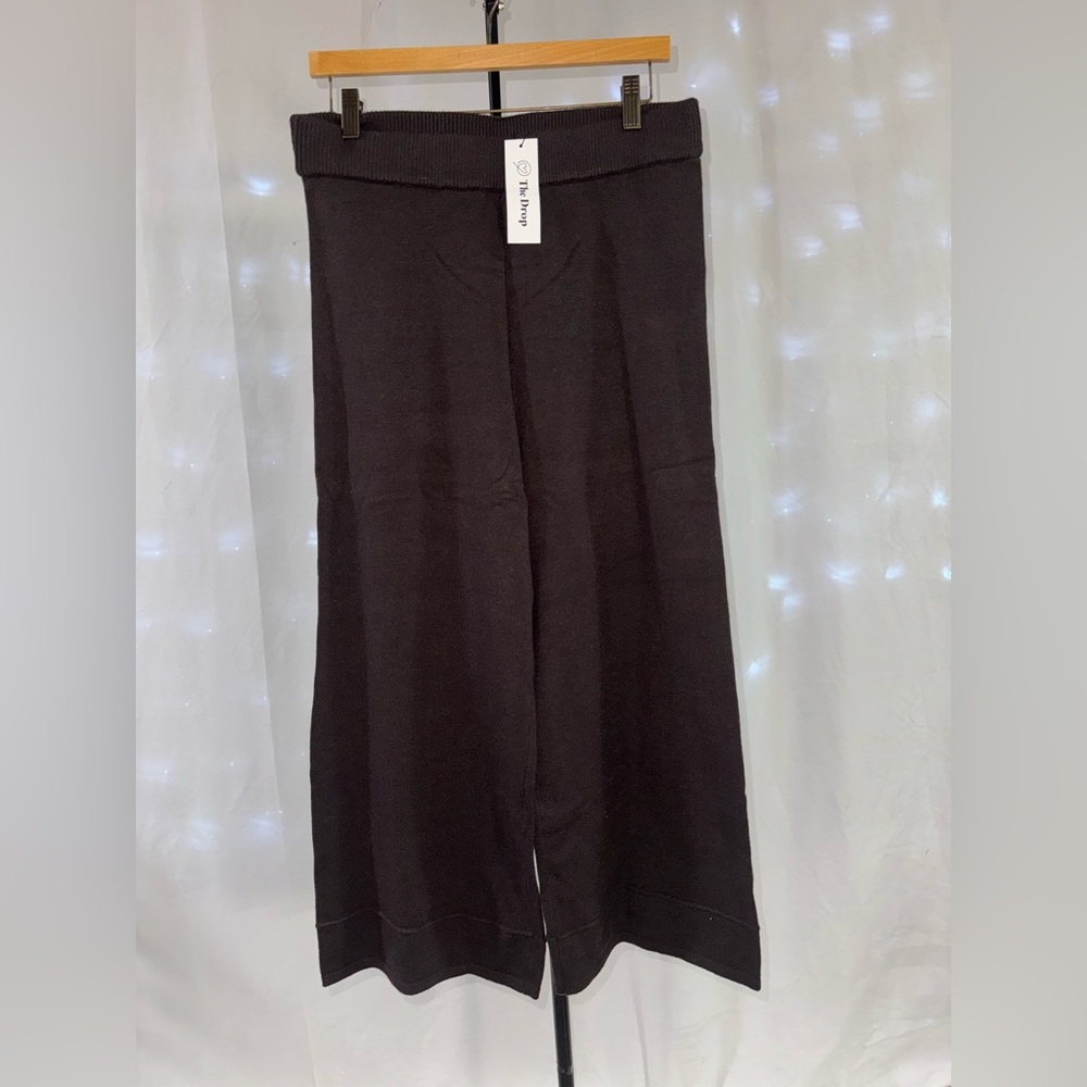 Elegant Wide Leg Sweater Pants